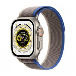 Apple Watch Ultra Mnhl3ty/A Gps+Cellular 49mm Titanium Case Blue/Gray Trail Loop S/M fra buy2say.com! Anbefalede produkter | Ele