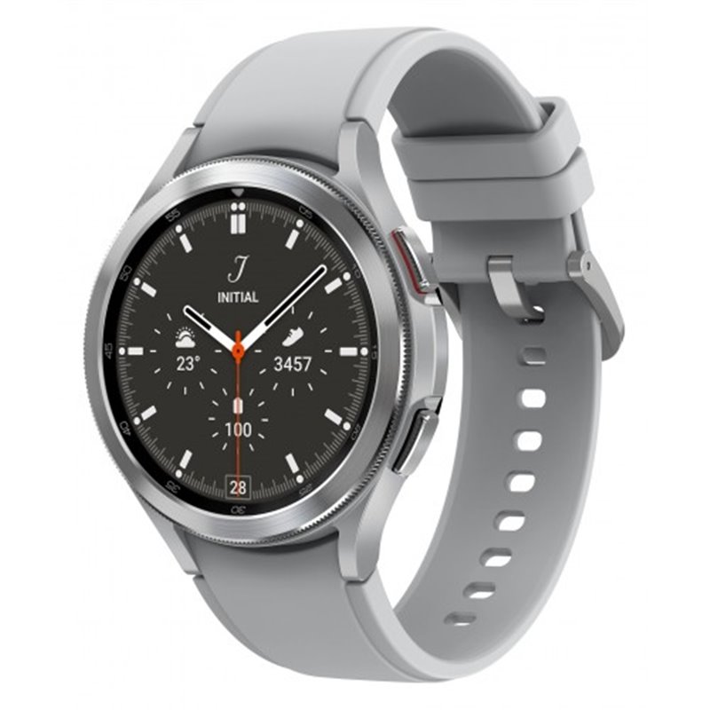 Samsung Galaxy Watch 4 Classic Sm-R895 46mm Silver fra buy2say.com! Anbefalede produkter | Elektronik online butik