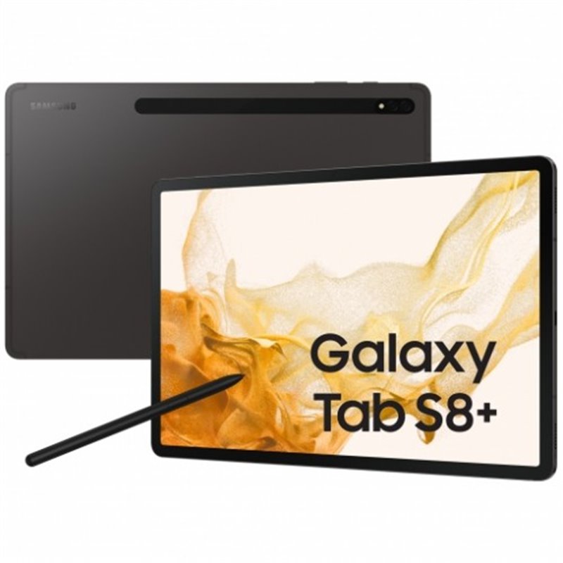 Samsung Tab S8 Plus 5g Sm-S806b 8+256gb Lte 12.4" Graphite fra buy2say.com! Anbefalede produkter | Elektronik online butik