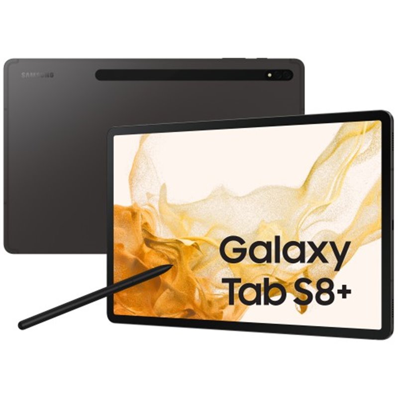 Samsung Tab S8 Plus Sm-X800 8+256gb Wifi 12.4" Graphite fra buy2say.com! Anbefalede produkter | Elektronik online butik
