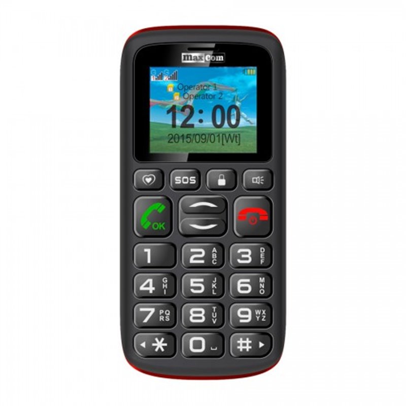 Maxcom Gsm Comfort Senior Mm428bb 4+4mb Black And Red from buy2say.com! Buy and say your opinion! Recommend the product!