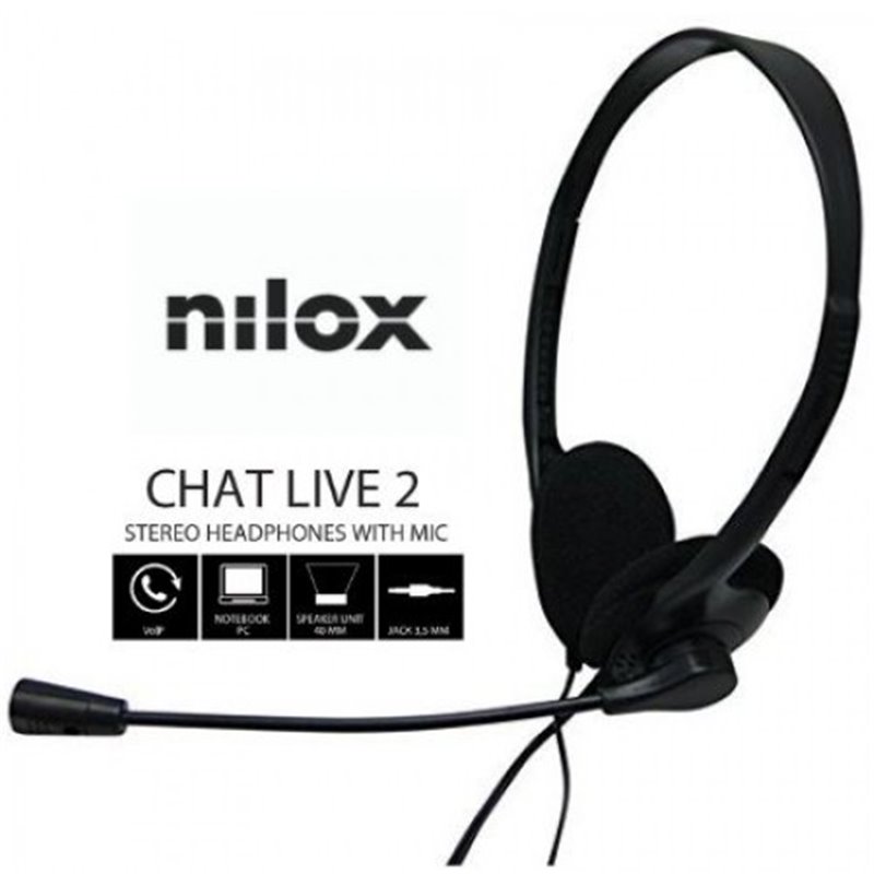 Nilox Chat Live 2 Nxcm0000004 alkaen buy2say.com! Suositeltavat tuotteet | Elektroniikan verkkokauppa