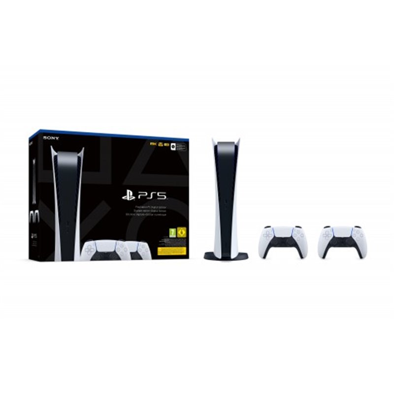Sony Playstation 5 825gb Digital Edition With 2 Controller Dualsense White from buy2say.com! Buy and say your opinion! Recommend Sony Playstation 5 825gb Digital Edition With 2 Controller Dualsense White from buy2say.com! Buy and say your opinion! Recommend