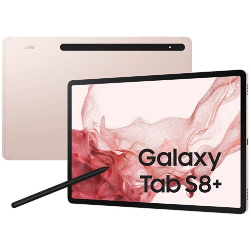 Samsung Galaxy Tab S8 Plus Sm-X800 8+256gb Wifi 12.4" Pink Gold från buy2say.com! Anbefalede produkter | Elektronik online butik