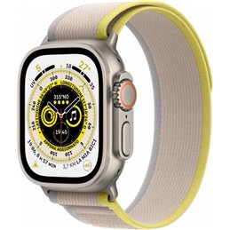 Apple Watch Ultra Mqfu3ty/A Gps+Cellular 49mm Titanium Case With Yellow/Beige Trail Loop-M/L from buy2say.com! Buy and say your 