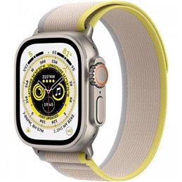 Apple Watch Ultra Mnhk3ty/A Gps+Cellular 49mm Titanium Case With Yellow/Beige Trail Loop-S/M von buy2say.com! Empfohlene Produkt