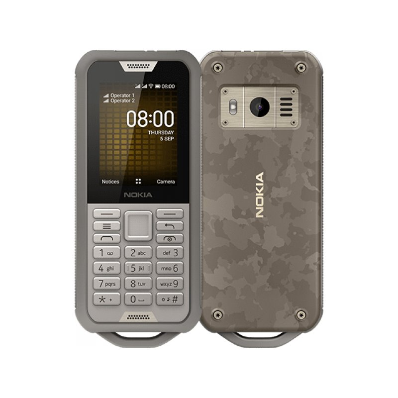 Nokia 800 Tough Outdoor-Handy Sand 16CNTN01A04 från buy2say.com! Anbefalede produkter | Elektronik online butik