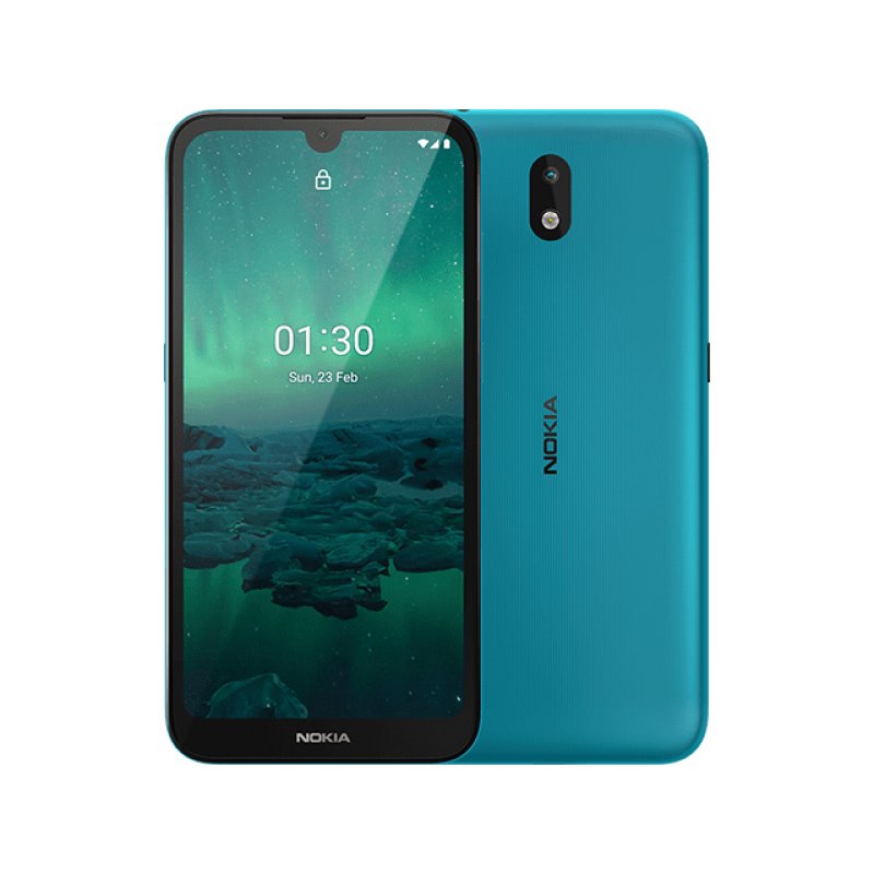 Nokia 1.3 Dual-SIM-Smartphone Cyan-Green 16 GB 719901104101 från buy2say.com! Anbefalede produkter | Elektronik online butik