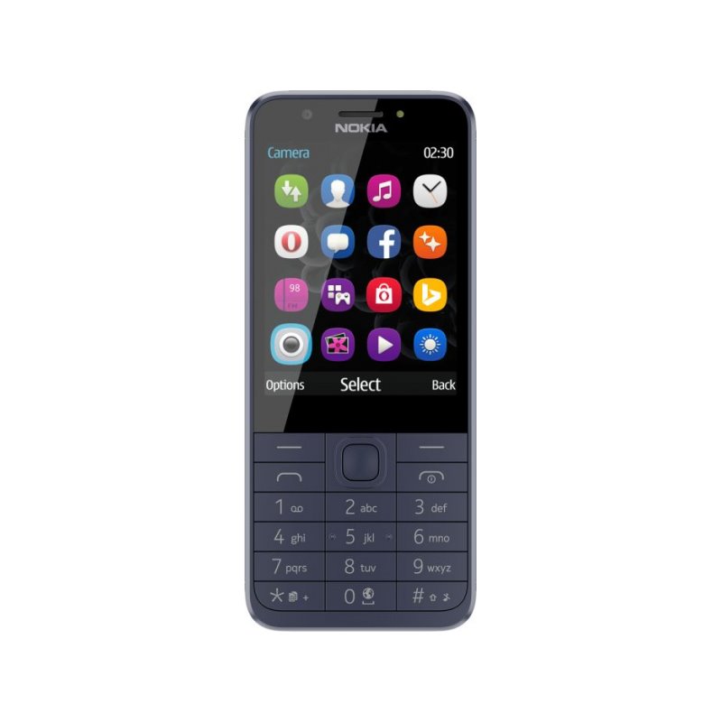 Nokia 230 Revival Dual-SIM-Handy Blau 16PCML01A01 fra buy2say.com! Anbefalede produkter | Elektronik online butik