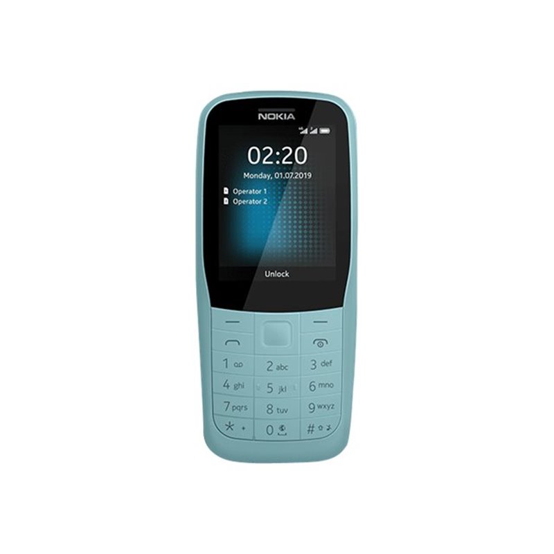 Nokia 220 4G Dual-SIM-Handy Blau 16QUEL01A03 fra buy2say.com! Anbefalede produkter | Elektronik online butik