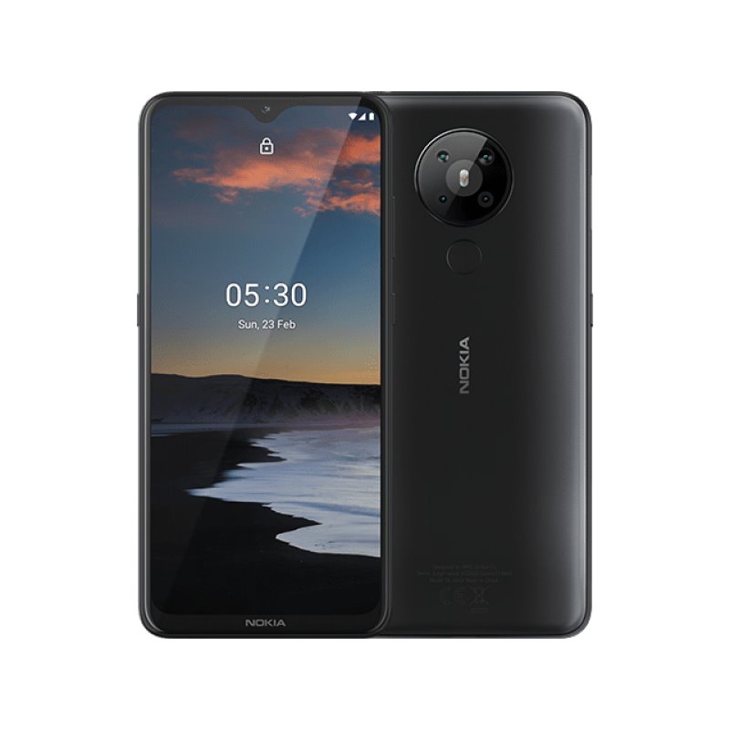 Nokia 5.3 Dual-SIM-Smartphone Charcoal-Black 64GB 6830AA003687 von buy2say.com! Empfohlene Produkte | Elektronik-Online-Shop