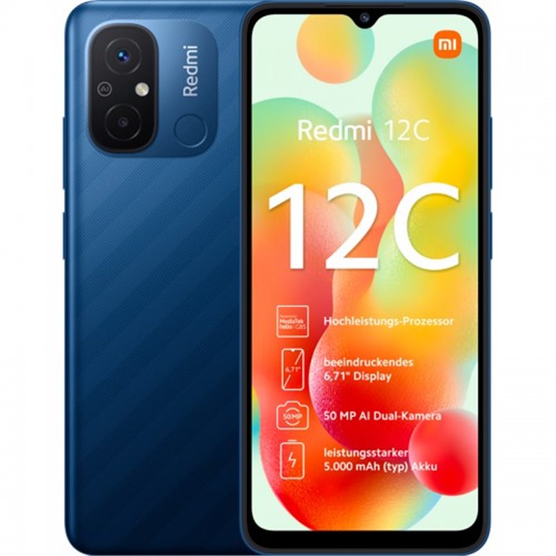 Xiaomi Redmi 12c Nfc 3+32gb Ds 4g Ocean Blue Oem от buy2say.com! Препоръчани продукти | Онлайн магазин за електроника Xiaomi Redmi 12c Nfc 3+32gb Ds 4g Ocean Blue Oem от buy2say.com! Препоръчани продукти | Онлайн магазин за електроника