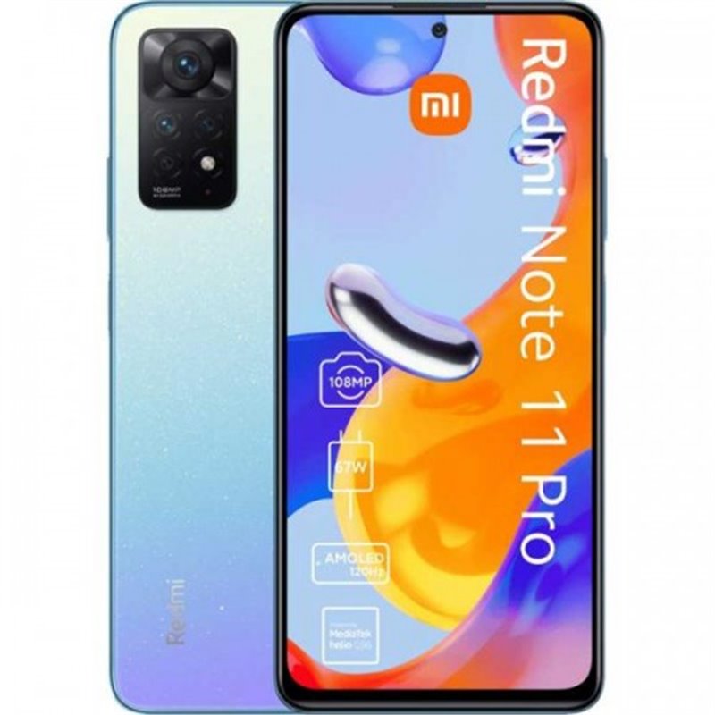 Xiaomi Redmi Note 11 Pro 6+64gb Ds 4g Star Blue Oem fra buy2say.com! Anbefalede produkter | Elektronik online butik