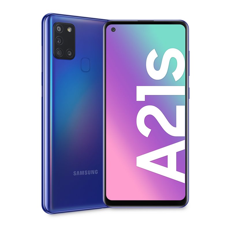 Samsung Galaxy A21s Smartphone Dual-SIM 4G LTE 32GB Blau SM-A217FZBNEUB från buy2say.com! Anbefalede produkter | Elektronik onli
