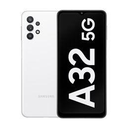 Samsung Galaxy A32 128GB White 6.5 5G EU Android SM-A326BZWVEUB Mobiltelefoner | buy2say.com