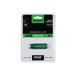 USB FlashDrive 8GB Intenso RAINBOW LINE Blister от buy2say.com!  Препоръчани продукти | Онлайн магазин за електроника
