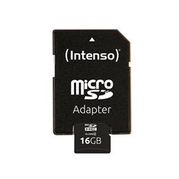 MicroSDHC 16GB Intenso +Adapter CL4 Blister alkaen buy2say.com! Suositeltavat tuotteet | Elektroniikan verkkokauppa