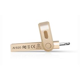 ADATA USB-Stick 64GB AI920 for  Apple (gold) AAI920-64G-CGD från buy2say.com! Anbefalede produkter | Elektronik online butik