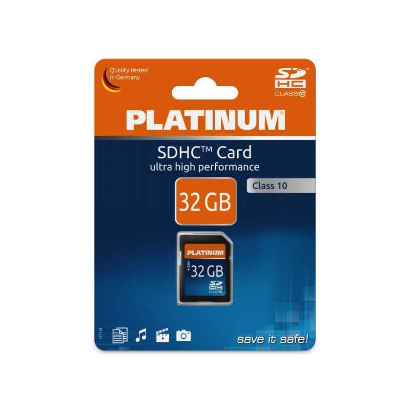 SDHC 32GB Platinum CL10 Blister från buy2say.com! Anbefalede produkter | Elektronik online butik