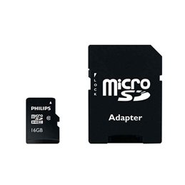 Philips MicroSDHC 16GB CL10 80mb/s UHS-I +Adapter Retail from buy2say.com! Buy and say your opinion! Recommend the product!