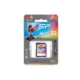 Silicon Power SD Card 32GB UHS-1 (Elite Class) 10 Retail SP032GBSDHAU1V10 alkaen buy2say.com! Suositeltavat tuotteet | Elektroni