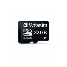 Verbatim MicroSD/SDHC Card 32GB Premium Cl.10 + Adap. Retail 44083 от buy2say.com!  Препоръчани продукти | Онлайн магазин за еле