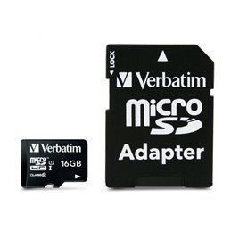 Verbatim MicroSD/SDHC  Card 16GB Premium Class10 + Adapte retail 44082 от buy2say.com!  Препоръчани продукти | Онлайн магазин за