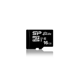 Silicon Power Micro SDCard 16GB UHS-1 Elite/Cl.10 W/Adap SP016GBSTHBU1V10SP fra buy2say.com! Anbefalede produkter | Elektronik o