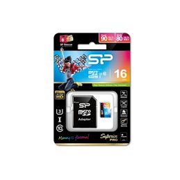 Silicon Power MicroSDHC 16GB UHS-3 Sup.UHS-1U3 w/Adap. SP016GBSTHDU3V20SP from buy2say.com! Buy and say your opinion! Recommend 