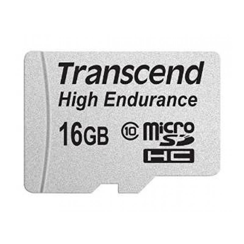 Transcend MicroSD/SDHC Card 16GB High Endurance Class10 TS16GUSDHC10V fra buy2say.com! Anbefalede produkter | Elektronik online 