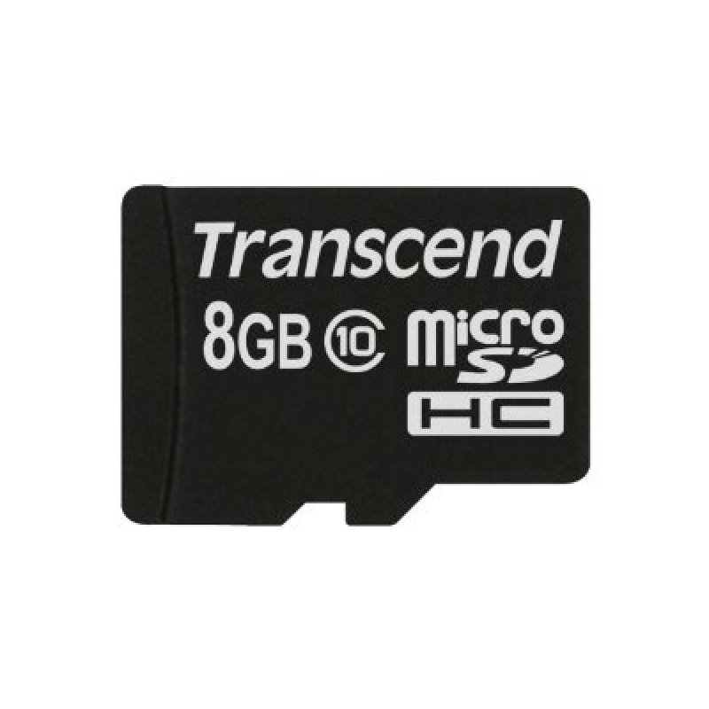 Transcend MicroSD Card  8GB SDHC Cl.10 (ohne Adapter) TS8GUSDC10 från buy2say.com! Anbefalede produkter | Elektronik online buti