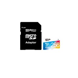 Silicon Power MicroSDXC 256GB UHS-1 Elite/cl. 10 w/Adapt SP256GBSTXBU1V20SP alkaen buy2say.com! Suositeltavat tuotteet | Elektro