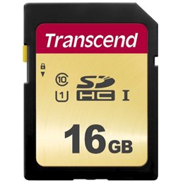 Transcend SD Card 16GB SDHC SDC500S 95/60 MB/s TS16GSDC500S från buy2say.com! Anbefalede produkter | Elektronik online butik
