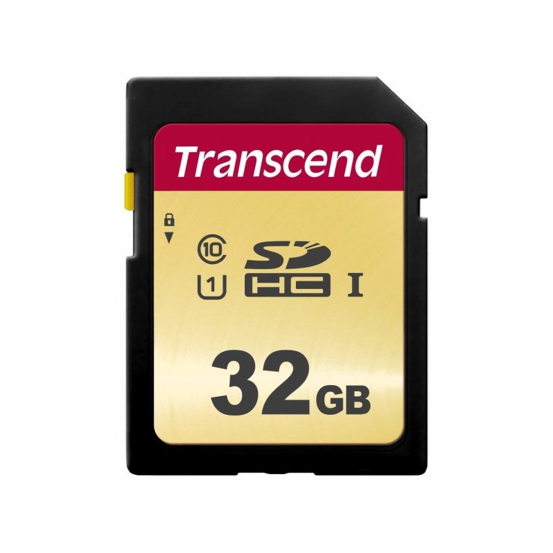 Transcend SD Card 32GB SDHC SDC500S 95/60 MB/s TS32GSDC500S från buy2say.com! Anbefalede produkter | Elektronik online butik