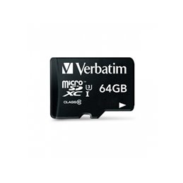 Verbatim PRO MicroSDXC 64GB Cl.10 U3 UHS-I W/Adapter 47042 von buy2say.com! Empfohlene Produkte | Elektronik-Online-Shop