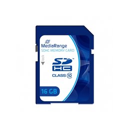 MediaRange SDHC Card 16GB Cl.10 MR963 fra buy2say.com! Anbefalede produkter | Elektronik online butik