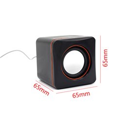 2.0 Multimedia Speaker D-O2A black från buy2say.com! Anbefalede produkter | Elektronik online butik