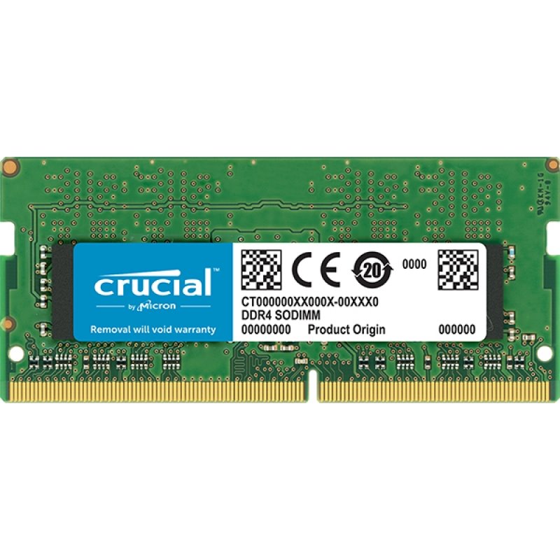 Crucial SO-Dimm DDR4 4GB 2666 CT4G4SFS8266 fra buy2say.com! Anbefalede produkter | Elektronik online butik