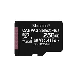 Kingston MicroSDXC 256GB +Adapter Canvas Select Plus SDCS2/256GB från buy2say.com! Anbefalede produkter | Elektronik online buti