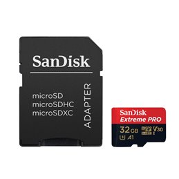 32 GB MicroSDHC SANDISK Extreme PRO R100/W90 C10 U3 V30 A1 - SDSQXCG-032G-GN6MA от buy2say.com!  Препоръчани продукти | Онлайн м