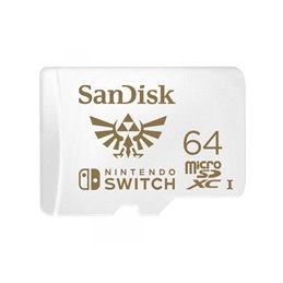 64 GB MicroSDXC SANDISK for Nintendo Switch R100/W60 - SDSQXAT-064G-GNCZN von buy2say.com! Empfohlene Produkte | Elektronik-Onli