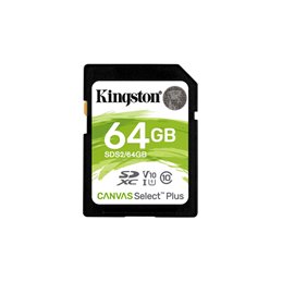 Kingston Canvas Select Plus 64GB SDXC UHS-I SDS2/64GB от buy2say.com!  Препоръчани продукти | Онлайн магазин за електроника