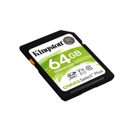 Kingston Canvas Select Plus 64GB SDXC UHS-I SDS2/64GB från buy2say.com! Anbefalede produkter | Elektronik online butik