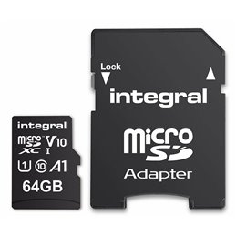 Integral Memory card MicroSDXC 64GB Cl.10 fra buy2say.com! Anbefalede produkter | Elektronik online butik