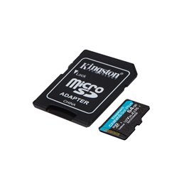 Kingston Canvas Go Plus MicroSDXC 64GB + Adapter SDCG3/64GB от buy2say.com!  Препоръчани продукти | Онлайн магазин за електроник