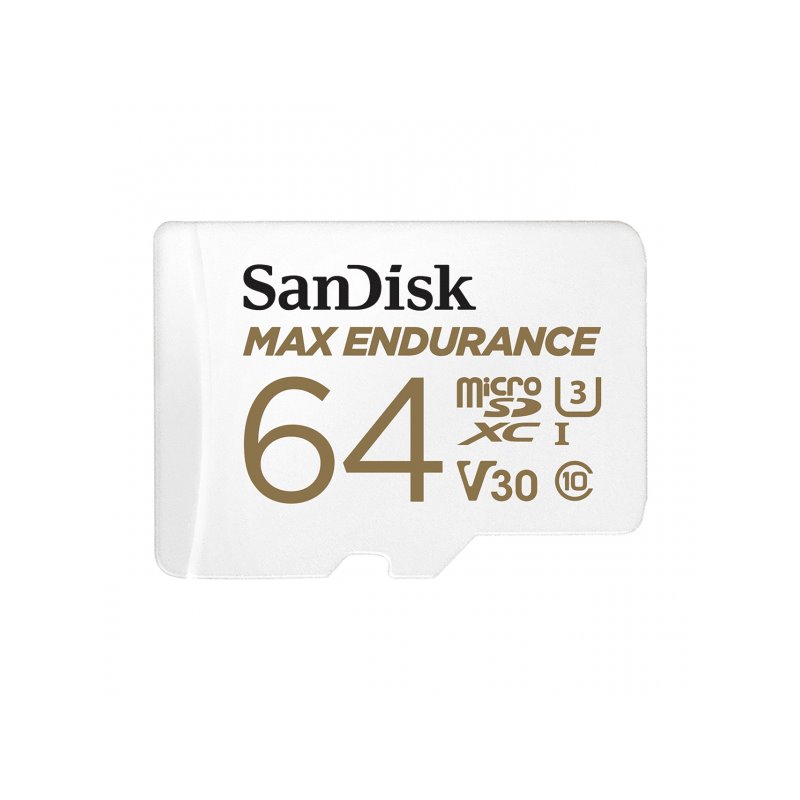 SanDisk MicroSDXC 64GB Max Endurance SDSQQVR-064G-GN6IA fra buy2say.com! Anbefalede produkter | Elektronik online butik