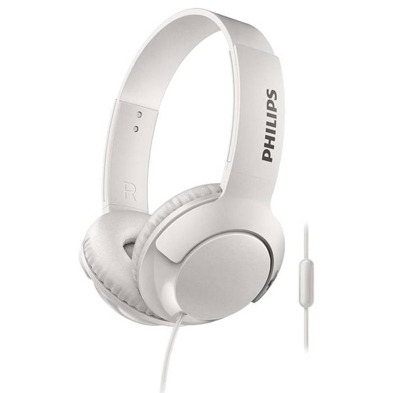 Philips Bass+ On-Ear Headset White SHL3075WT fra buy2say.com! Anbefalede produkter | Elektronik online butik