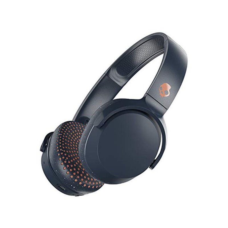 SKULLCANDY Headphone RIFF Bluetooth On-Ear (NAVY/ORANGE) от buy2say.com!  Препоръчани продукти | Онлайн магазин за електроника