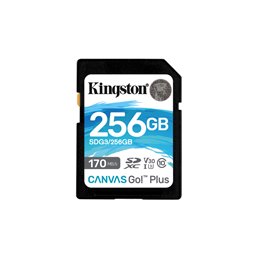 Kingston Canvas Go! Plus SDXC 256GB UHS-I SDG3/256GB alkaen buy2say.com! Suositeltavat tuotteet | Elektroniikan verkkokauppa