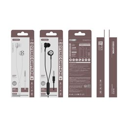 YK-Design Stereo Wired Music Earphones 3.5mm Black (YK-R13) от buy2say.com!  Препоръчани продукти | Онлайн магазин за електроник